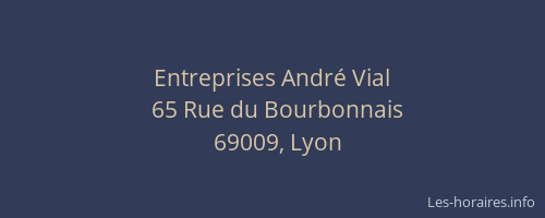 Entreprises André Vial