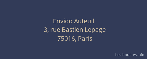 Envido Auteuil