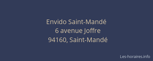 Envido Saint-Mand&eacute;
