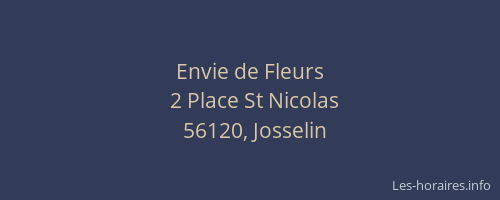 Envie de Fleurs