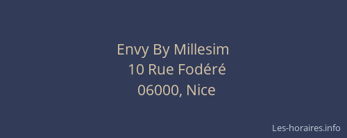 Envy By Millesim