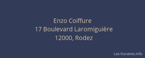 Enzo Coiffure