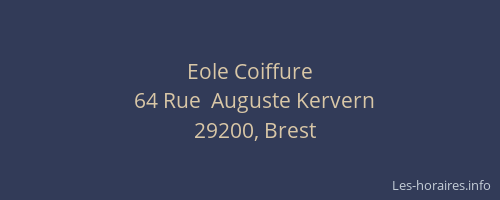 Eole Coiffure