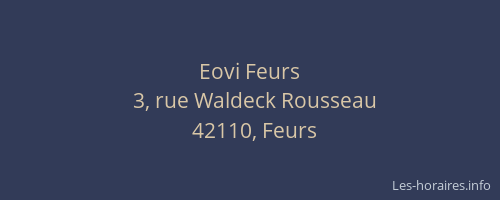 Eovi Feurs