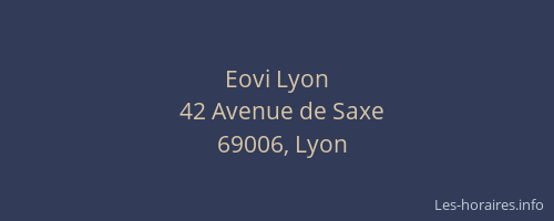 Eovi Lyon
