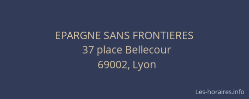 EPARGNE SANS FRONTIERES