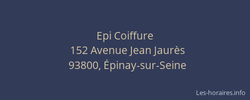 Epi Coiffure