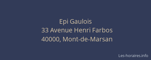 Epi Gaulois