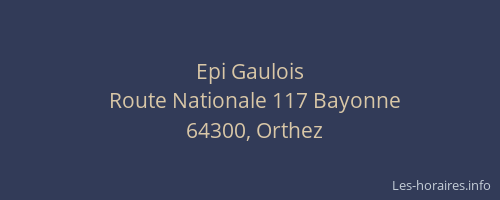 Epi Gaulois