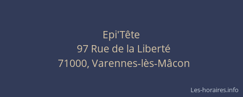 Epi'Tête