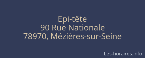 Epi-tête