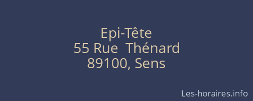 Epi-Tête