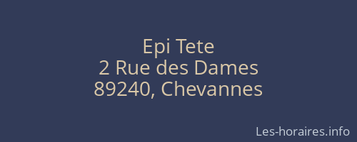 Epi Tete