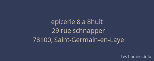epicerie 8 a 8huit