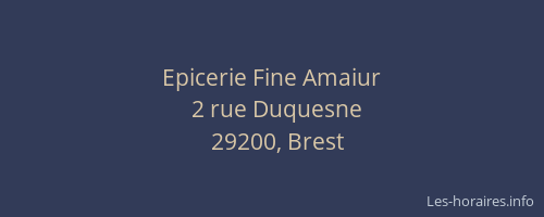 Epicerie Fine Amaiur