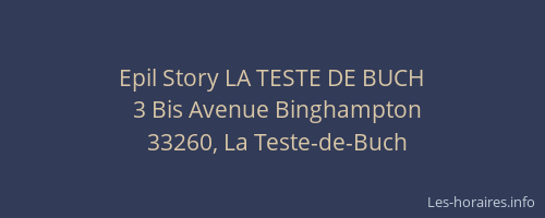 Epil Story LA TESTE DE BUCH