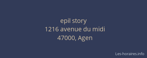 epil story