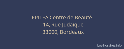 EPILEA Centre de Beauté