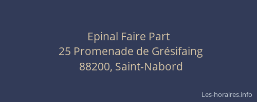 Epinal Faire Part