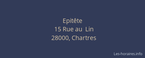 Epitête