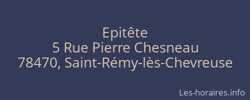 Epitête