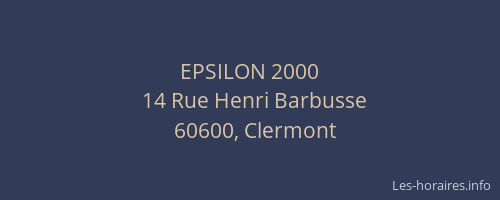 EPSILON 2000