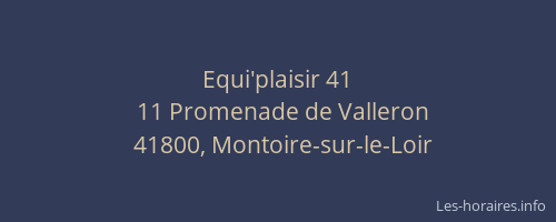 Equi'plaisir 41