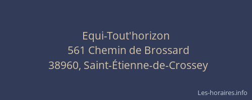Equi-Tout'horizon