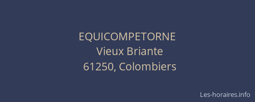 EQUICOMPETORNE
