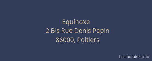 Equinoxe