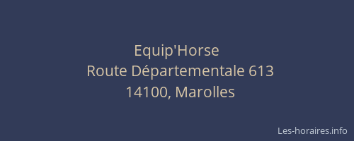 Equip'Horse