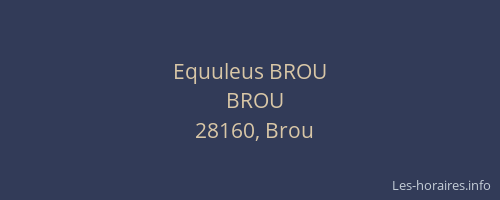 Equuleus BROU