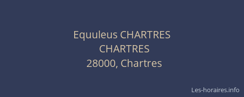 Equuleus CHARTRES