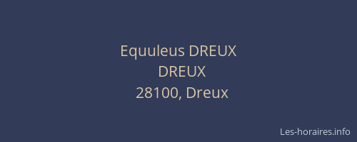 Equuleus DREUX