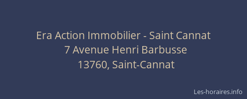 Era Action Immobilier - Saint Cannat