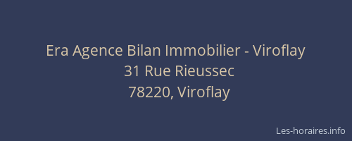 Era Agence Bilan Immobilier - Viroflay