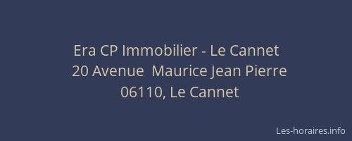 Era CP Immobilier - Le Cannet