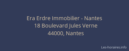 Era Erdre Immobilier - Nantes