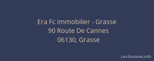 Era Fc Immobilier - Grasse