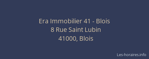 Era Immobilier 41 - Blois