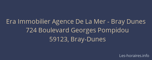 Era Immobilier Agence De La Mer - Bray Dunes