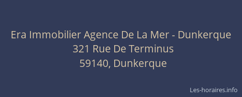 Era Immobilier Agence De La Mer - Dunkerque
