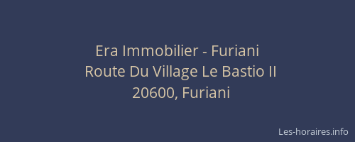 Era Immobilier - Furiani