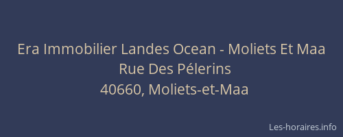 Era Immobilier Landes Ocean - Moliets Et Maa