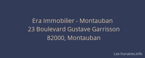 Era Immobilier - Montauban