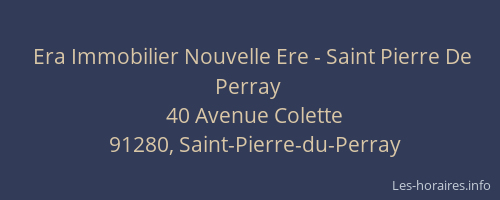 Era Immobilier Nouvelle Ere - Saint Pierre De Perray