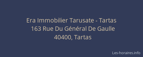 Era Immobilier Tarusate - Tartas