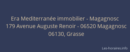Era Mediterranée immobilier - Magagnosc