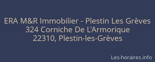 ERA M&R Immobilier - Plestin Les Grèves