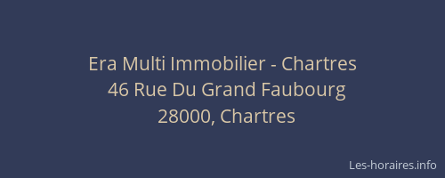 Era Multi Immobilier - Chartres
